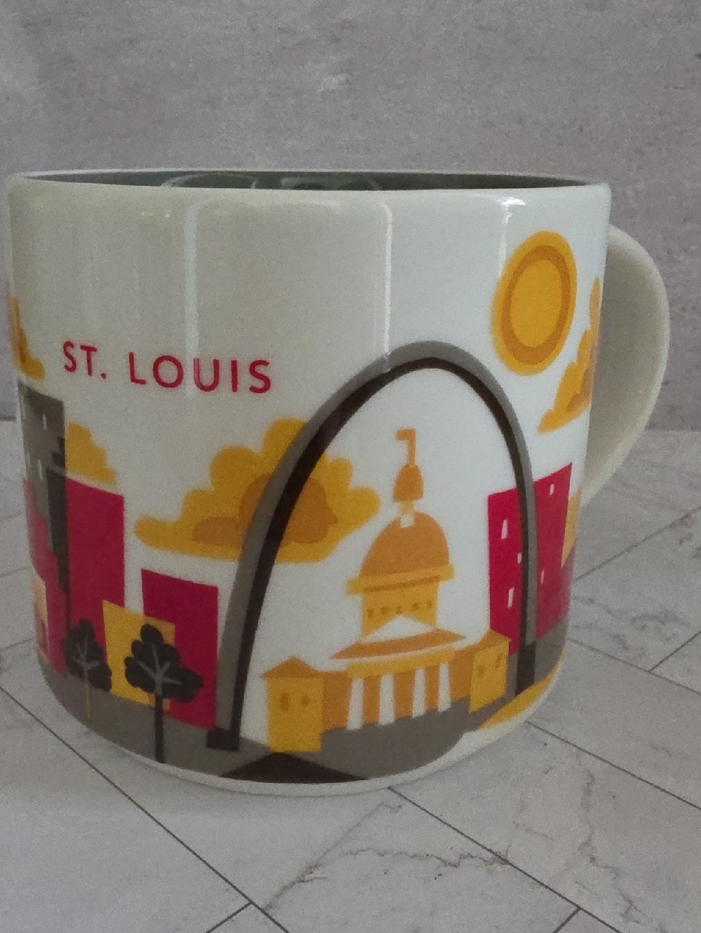 Starbucks You Are Here St. Louis Mug